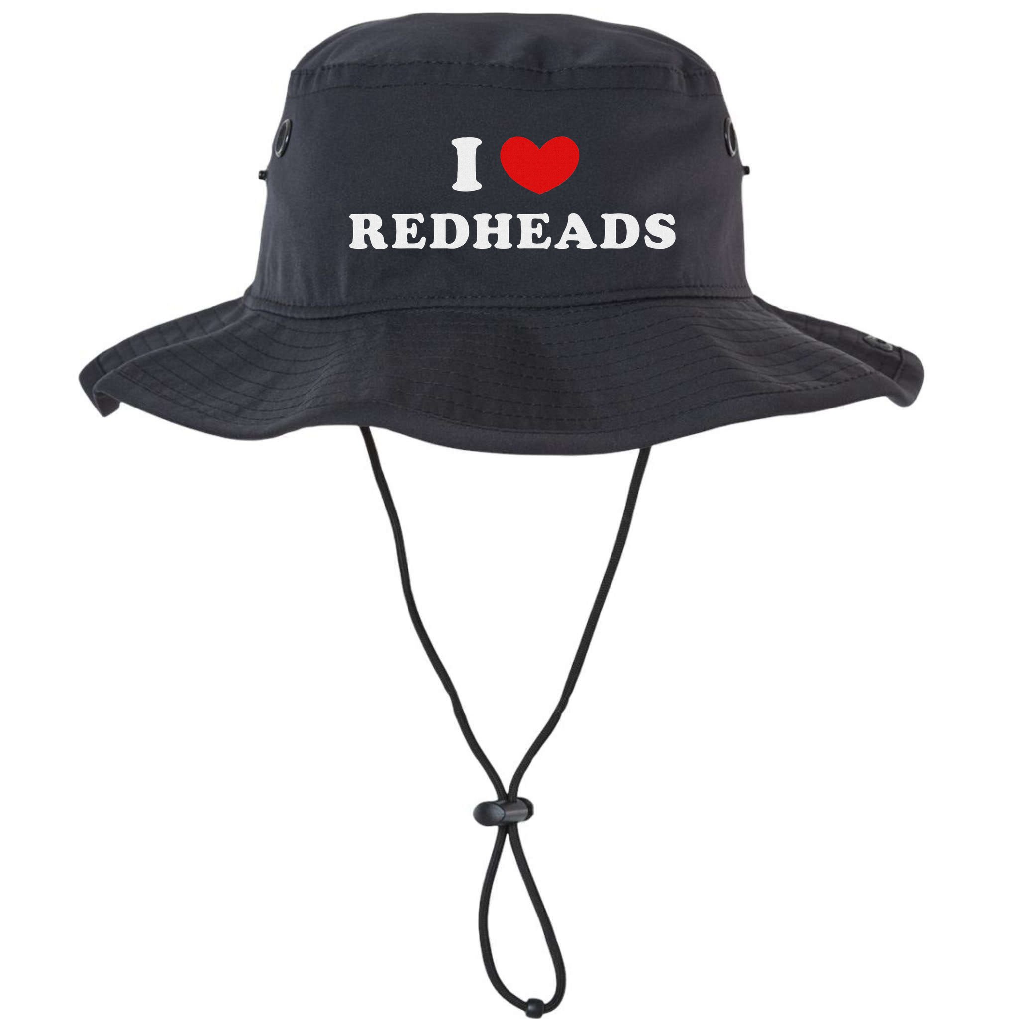 I Love Redheads I Heart Redheads Bucket Hat
