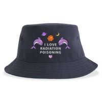 I Love Radiation Poisoning Sustainable Bucket Hat