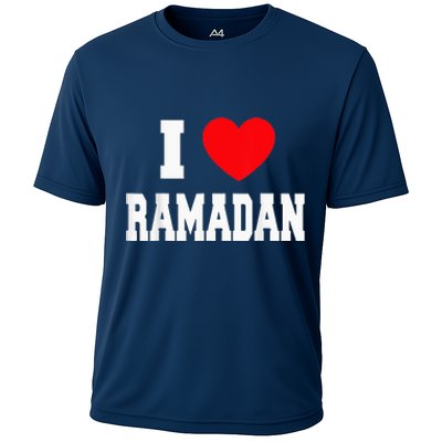 I Love Ramadan Ramadan Kareem Mubarak Cooling Performance Crew T-Shirt