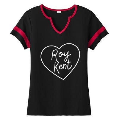 I Love Roy Kent Ladies Halftime Notch Neck Tee