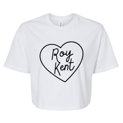 I Love Roy Kent Bella+Canvas Jersey Crop Tee