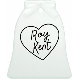 I Love Roy Kent Ceramic Bell Ornament