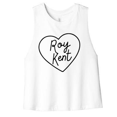 I Love Roy Kent Women's Racerback Cropped Tank