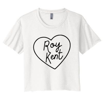 I Love Roy Kent Women's Crop Top Tee