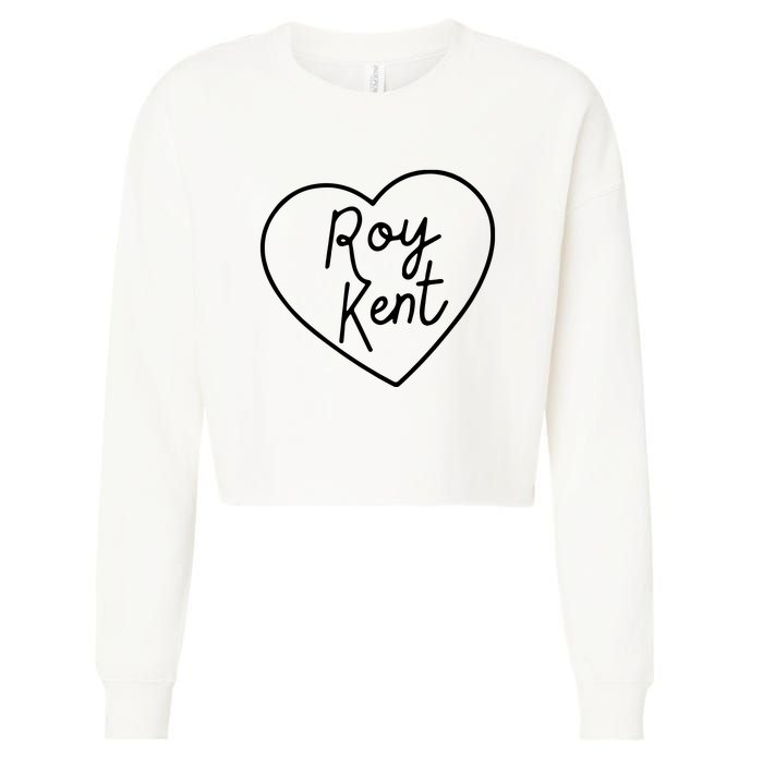 I Love Roy Kent Cropped Pullover Crew