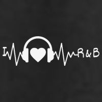 I Love R&B Heartbeat Rhythm and Blues Music 90's RnB Adult Drive Performance Visor