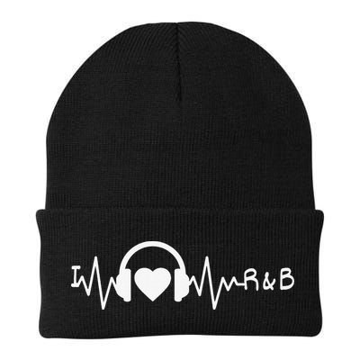 I Love R&B Heartbeat Rhythm and Blues Music 90's RnB Beanie