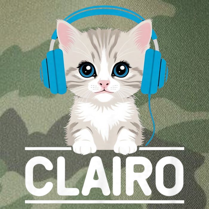 I Love Red Heart Personalized My Clairo First Name Cat Legacy Tie Dye Trucker Hat