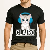 I Love Red Heart Personalized My Clairo First Name Cat Performance Shirt