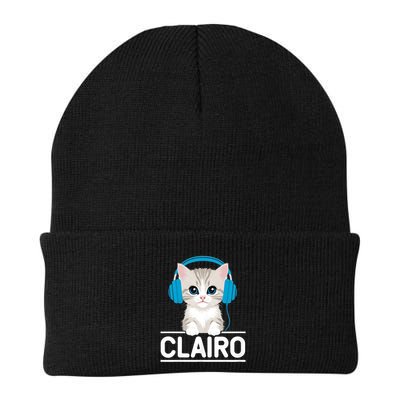 I Love Red Heart Personalized My Clairo First Name Cat Beanie
