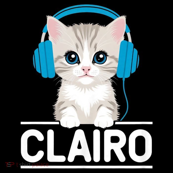 I Love Red Heart Personalized My Clairo First Name Cat Tank Top