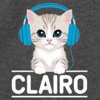 I Love Red Heart Personalized My Clairo First Name Cat Vector Backpack