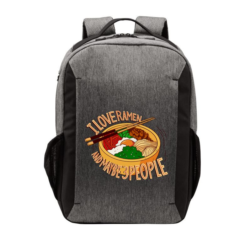 I Love Ramen Noodles And Maybe 3 People Vector Backpack