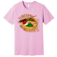 I Love Ramen Noodles And Maybe 3 People Premium T-Shirt