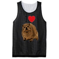 I Love Rock Hyrax I Love Daisies I Love Rock Rabbit Mesh Reversible Basketball Jersey Tank