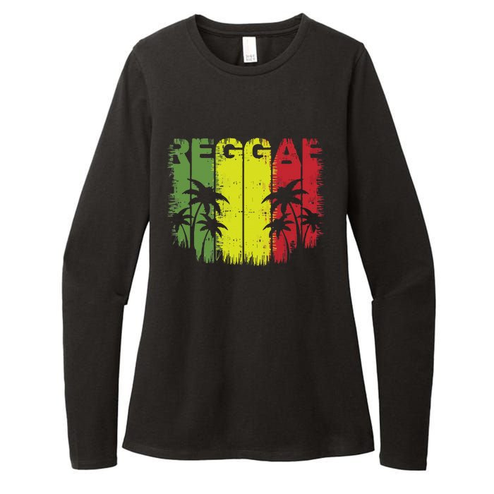 I Love Reggae Music Hoodie Womens CVC Long Sleeve Shirt