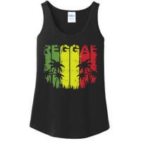 I Love Reggae Music Hoodie Ladies Essential Tank