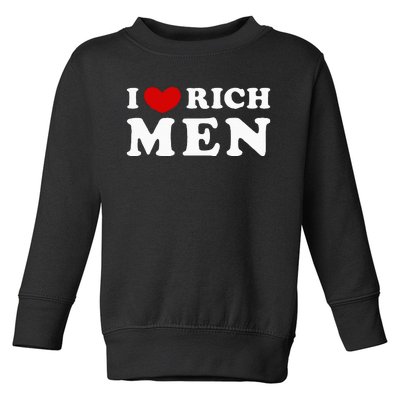 I Love Rich Toddler Sweatshirt