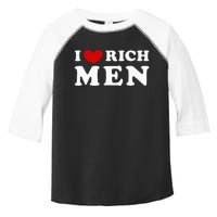 I Love Rich Toddler Fine Jersey T-Shirt