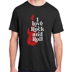 I Love Rock And Roll Adult ChromaSoft Performance T-Shirt