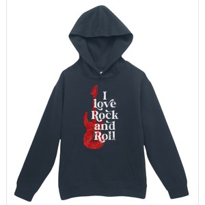 I Love Rock And Roll Urban Pullover Hoodie