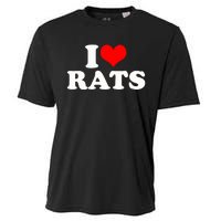 I Love Rats Cooling Performance Crew T-Shirt