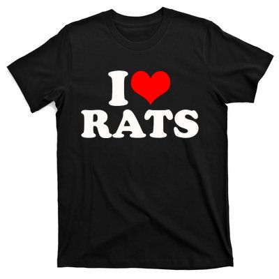 I Love Rats T-Shirt