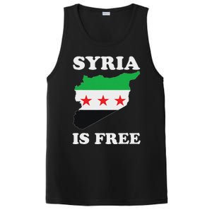 I Love Syria Is Free Syrian Map New Syrian Flag PosiCharge Competitor Tank