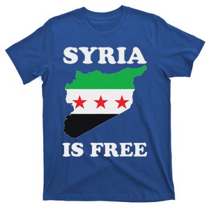 I Love Syria Is Free Syrian Map New Syrian Flag T-Shirt