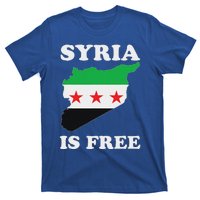 I Love Syria Is Free Syrian Map New Syrian Flag T-Shirt