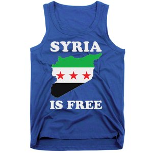 I Love Syria Is Free Syrian Map New Syrian Flag Tank Top