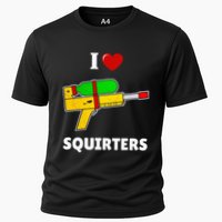 I Love Squirters Heart Design I Love Squirters Cooling Performance Crew T-Shirt