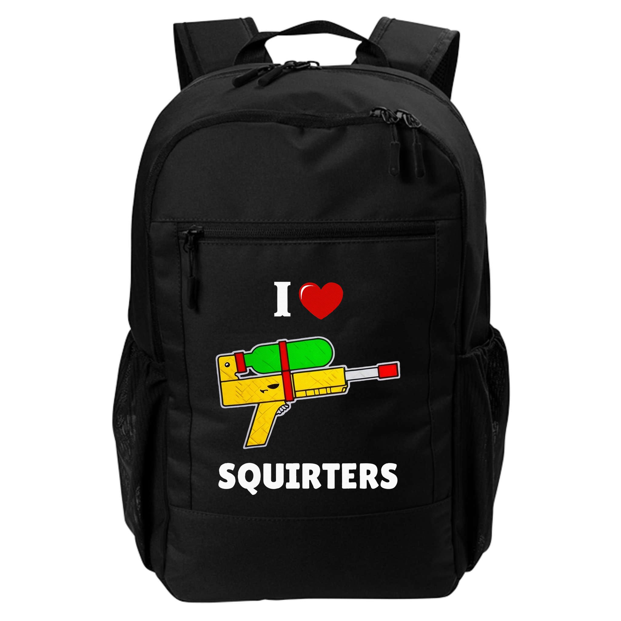 I Love Squirters Heart Design I Love Squirters Backpack