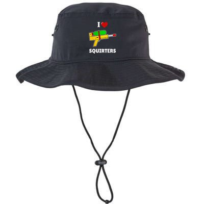 I Love Squirters Heart Design I Love Squirters Bucket Hat