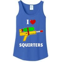 I Love Squirters Heart Design I Love Squirters Ladies Essential Tank