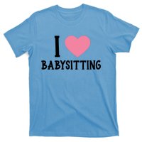 I Love Sitting Sitter Gift T-Shirt