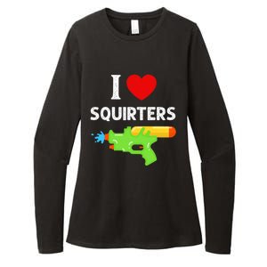 I Love Squirters Womens CVC Long Sleeve Shirt