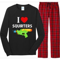 I Love Squirters Long Sleeve Pajama Set