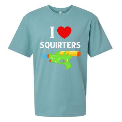 I Love Squirters Sueded Cloud Jersey T-Shirt