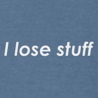 I Lose Stuff Funny Forgetful Garment-Dyed Sweatshirt