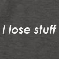 I Lose Stuff Funny Forgetful Vector Backpack