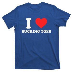 I Love Sucking Toes Heart T-Shirt