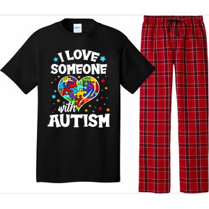 I Love Someone With Autism Gift Pajama Set