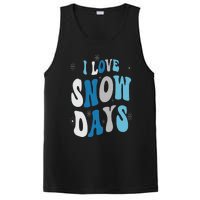 I Love Snow Days Snow Day Supporter Snow Lover PosiCharge Competitor Tank