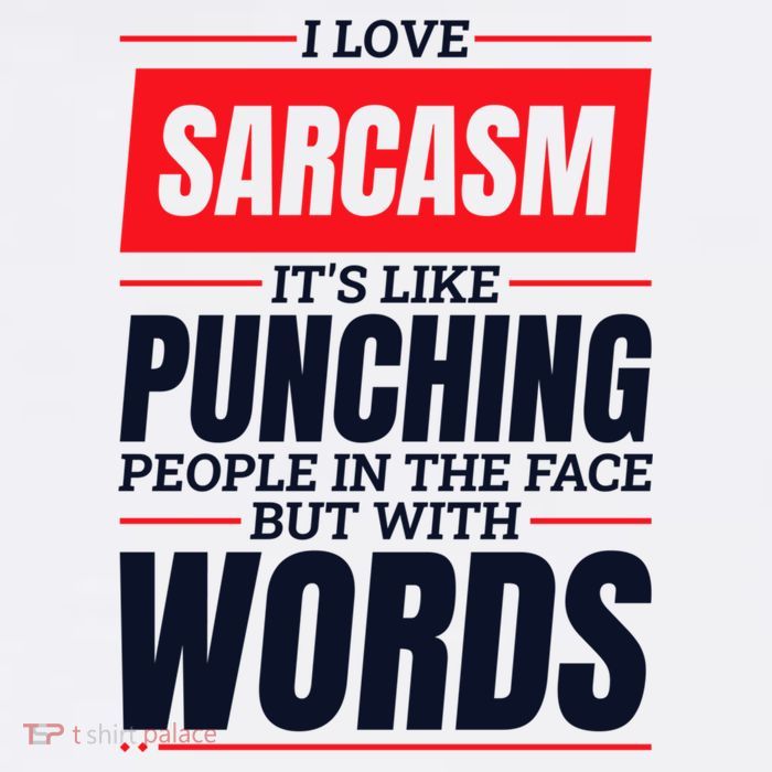 I Love Sarcasm ItS Like Punching People In The Face Bucket Hat