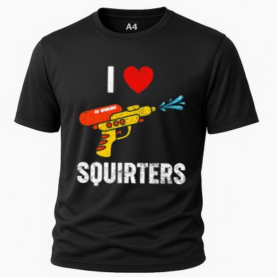 I Love Squirters Funny I Heart Squirters Performance Shirt