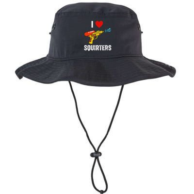 I Love Squirters Funny I Heart Squirters Bucket Hat