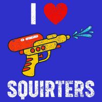 I Love Squirters Funny I Heart Squirters Mesh Reversible Basketball Jersey Tank