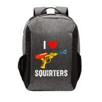 I Love Squirters Funny I Heart Squirters Vector Backpack