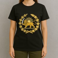 Iran Lion Sun Achaemenid Empire Safavid Dynasty T-Shirt